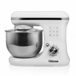 Tristar Kitchen Machine | MX-4817 | 1200 W | Number of speeds 6 | Bowl capacity 5 L | White - Image 2