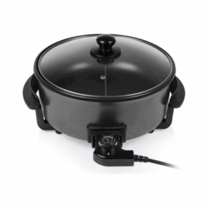 Tristar | Multifunctional grill pan XL | PZ-9135 | Diameter 30 cm | Grill | 1500 W | Lid included | Fixed handle | Black - Image 6