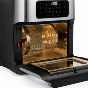 Princess | Aerofryer Oven | 182065 | Power 1500 W | Capacity 10 L | Black/Stainless Steel - Image 5