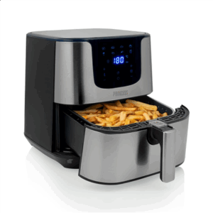 Princess | Digital Aerofryer Deluxe XXL | 182060 | Power 1700 W | Capacity 5.5 L | Black/Stainless Steel - Image 3