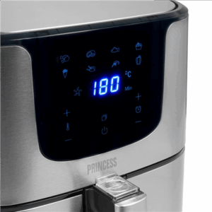 Princess | Digital Aerofryer Deluxe XXL | 182060 | Power 1700 W | Capacity 5.5 L | Black/Stainless Steel - Image 5