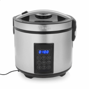 Tristar Digital Rice and Steam Cooker | RK-6138 | 900 W | 2.2 L | Number of programs 7 | Grey - Image 2