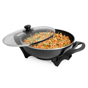 Tristar | Electric Wok | PZ-9130 | 1500 W | Stainless steel | 4.5 L | Black - Image 5