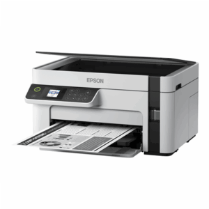 Epson | Multifunction compact printer | EcoTank M2120 | Inkjet | Mono | A4 | Wi-Fi | White - Image 8