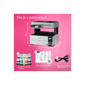 Epson | Multifunctional printer | EcoTank L6490 | Inkjet | Colour | 4-in-1 | Wi-Fi | Black and white - Image 32