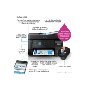 Epson | Multifunctional printer | EcoTank L5590 | Inkjet | Colour | Inkjet Multifunctional Printer | A4 | Wi-Fi | Black - Image 50