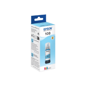 Epson 108 EcoTank | Ink Bottle | Light Cyan - Image 2