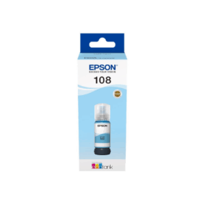 Epson 108 EcoTank | Ink Bottle | Light Cyan - Image 3
