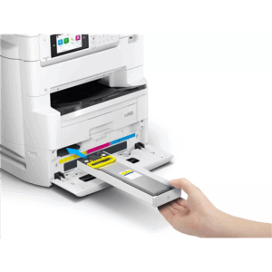 Epson | Multifunctional printers | WorkForce Pro EM-C8101RDWF | Inkjet | Colour | A4 | Wi-Fi | White - Image 3