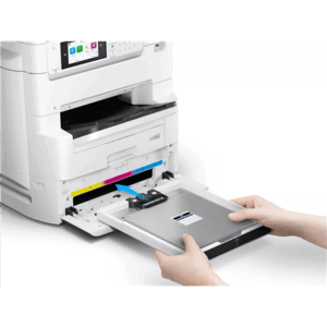 Epson | Multifunctional printers | WorkForce Pro EM-C8101RDWF | Inkjet | Colour | A4 | Wi-Fi | White - Image 5