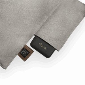 Duux Mellow Heated Seat Pad, 40 x 110 cm | DXLV60 | Number of heating levels 3 | Number of persons 1 | Grey - Image 8