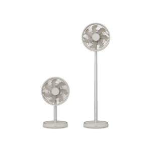 Duux Fan | Rize Flex | Stand Fan | Greige | Diameter 21 cm | Number of speeds 4 | Oscillation | 10 W - Image 4