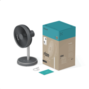 Duux Fan | Rize Flex | Stand Fan | Grey | Diameter 21 cm | Number of speeds 4 | Oscillation | 10 W - Image 12