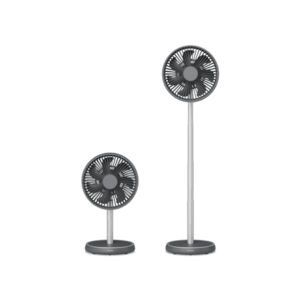 Duux Fan | Rize Flex | Stand Fan | Grey | Diameter 21 cm | Number of speeds 4 | Oscillation | 10 W - Image 4