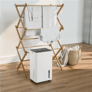Duux Smart Dehumidifier | Bora | Suitable for rooms up to 30 m² | Water tank capacity 1.7 L | White - Image 14