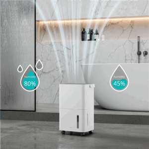 Duux Smart Dehumidifier | Bora | Suitable for rooms up to 30 m² | Water tank capacity 1.7 L | White - Image 16