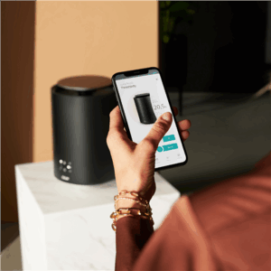 Duux Threesixty 2 Smart Fan + Heater | Fan and heater | 1800 W | Suitable for rooms up to 30 m² | Matt Black - Image 11