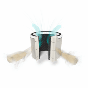 Duux Smart Air Purifier | Bright 2 | 4-22 W | Suitable for rooms up to 42 m² | Black - Image 6