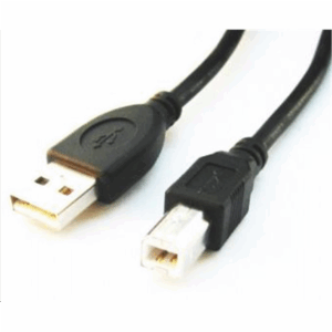 Gembird 3m USB 2.0 A/B M USB kabelis USB A USB B Juoda - Image 4