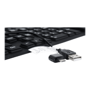 KEYBOARD FLEXIBLE USB ENG/BLACK KB-109F-B GEMBIRD - Image 13
