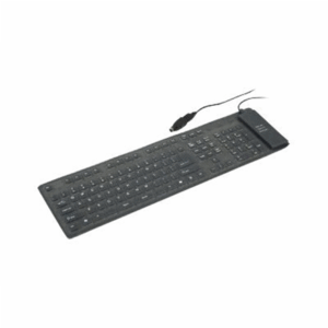 KEYBOARD FLEXIBLE USB ENG/BLACK KB-109F-B GEMBIRD - Image 6