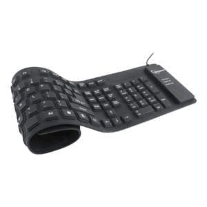 KEYBOARD FLEXIBLE USB ENG/BLACK KB-109F-B GEMBIRD - Image 7