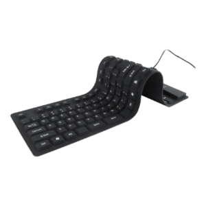 KEYBOARD FLEXIBLE USB ENG/BLACK KB-109F-B GEMBIRD - Image 9