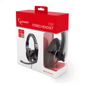 Gembird | MHS-U-001 USB headphones | Wired | N/A - Image 2