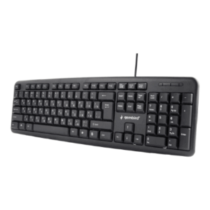 KEYBOARD STANDART USB RUS/BLACK KB-U-103-RU GEMBIRD - Image 4