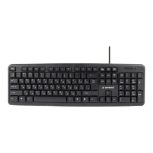 KEYBOARD STANDART USB RUS/BLACK KB-U-103-RU GEMBIRD - Image 5