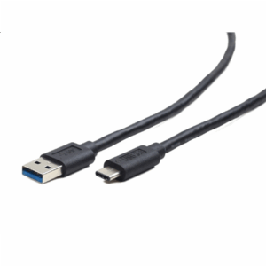 Cablexpert | 3 A | USB 3.0 AM to Type-C cable (AM/CM) | CCP-USB3-AMCM-1M | USB-A to USB-C USB 3 AM (male) | USB Type-C (male) | 600 Mbit/s - Image 3