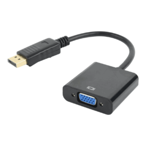 Gembird A-DPM-VGAF-02 vaizdo kabelio adapteris 0,15 m VGA (D-Sub) DisplayPort Juoda - Image 6