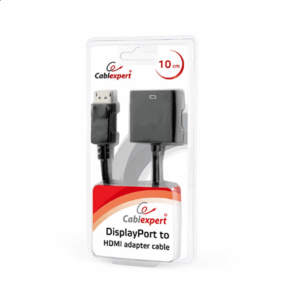 Cablexpert DisplayPort to HDMI adapter cable, Black | Cablexpert - Image 2