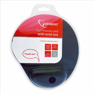 Gembird | MP-GEL-B Gel mouse pad with wrist support, blue | Gel mouse pad | Blue - Image 2