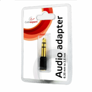 Cablexpert | 6.35 mm to 3.5 mm stereo audio adapter plug | A-6.35M-3.5F | 6.35 mm (M) | 3.5 mm (F) - Image 3