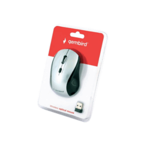 Gembird | Optical Mouse | MUSW-4B-02-BS | Wireless | USB | Black/silver - Image 4