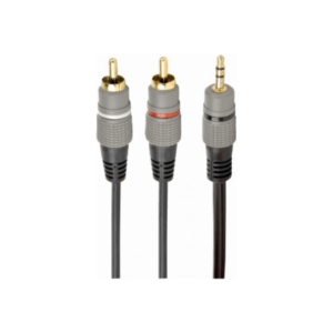 CABLE AUDIO 3.5MM TO 2RCA 1.5M/GOLD CCA-352-1.5M GEMBIRD - Image 5