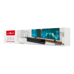 Gembird | Bluetooth soundbar | SPK-BT-BAR400-01 | 2 x 5 W | Bluetooth | Black | Portable | Wireless connection - Image 8