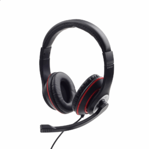 Gembird | Stereo headset | MHS-03-BKRD | On-Ear | Built-in microphone | 3.5 mm - Image 3