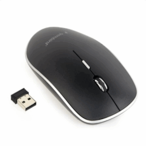 Gembird | Silent Wireless Optical Mouse | MUSW-4BS-01 | Optical mouse | USB | Black - Image 2