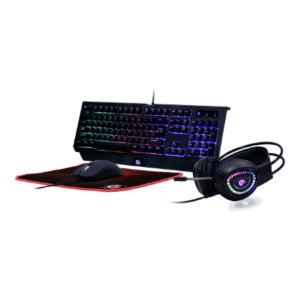 Gembird | 4-in-1 Backlight Gaming Kit "Phantom" | GGS-UMGL4-01 | Gaming Kit | Wired | US | USB - Image 2