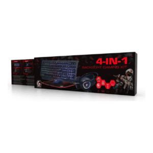 Gembird | 4-in-1 Backlight Gaming Kit "Phantom" | GGS-UMGL4-01 | Gaming Kit | Wired | US | USB - Image 7