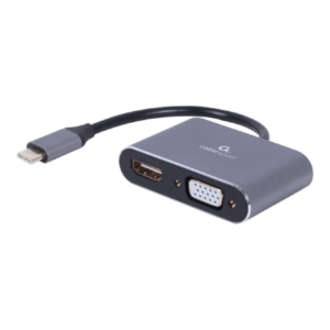 Cablexpert | USB Type-C to HDMI and VGA display adapter | A-USB3C-HDMIVGA-01 | USB Type-C - Image 4