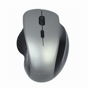 Gembird | Wireless Optical mouse | MUSW-6B-02-BG | Optical mouse | USB | Black-Spacegrey - Image 2