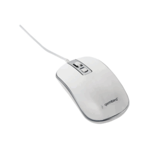 Pelė USB OPTICAL WHITE/SILVER/MUS-4B-06-WS GEMBIRD - Image 5