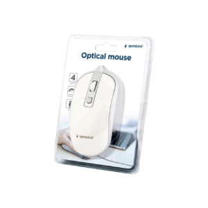 Pelė USB OPTICAL WHITE/SILVER/MUS-4B-06-WS GEMBIRD - Image 8
