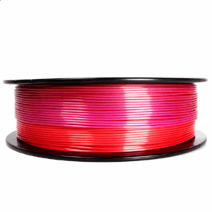Flashforge Filament, PLA Silk Rainbow | 3DP-PLA-SK-01-RP | 1.75 mm diameter, 1kg/spool | Red/Purple - Image 3