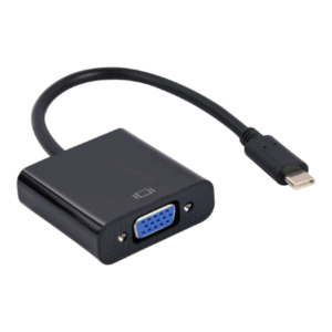 Cablexpert | USB Type-C to VGA adapter cable | A-CM-VGAF-01 | Black | USB Type-C | VGA | 0.15 m - Image 4