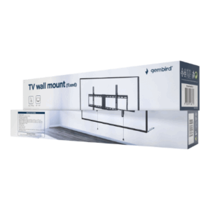 Gembird | Wall mount | Fixed | 43-90 " | Maximum weight (capacity) 70 kg | Black - Image 3