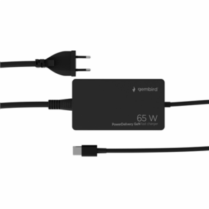 Cablexpert 65 W PowerDelivery GaN USB Type-C Fast Charger | NPA-AC-PDQC65-01 - Image 2